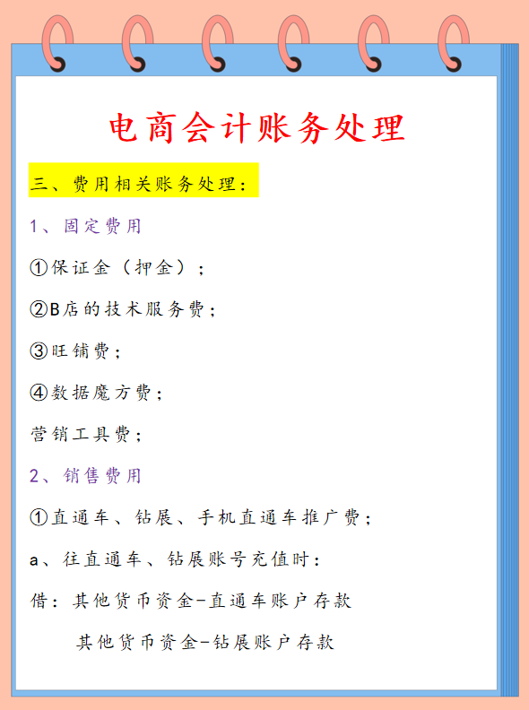 電商行業(yè)財務(wù)會計怎么做賬？具體做賬流程是什么？