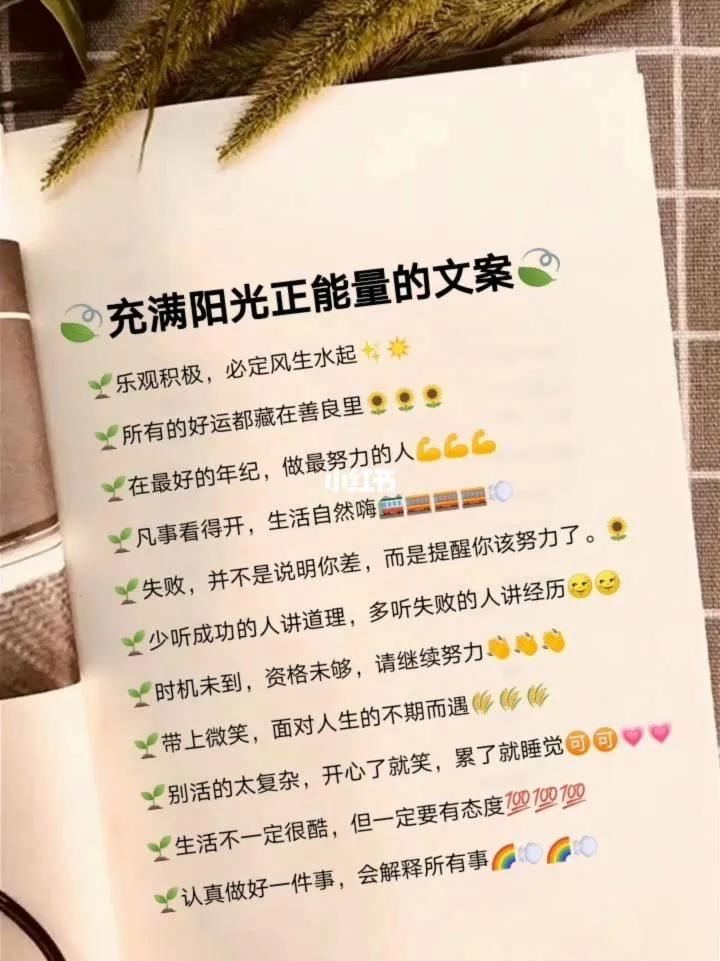 正能量段子文案（容易上熱門的正能量文案精修合集）