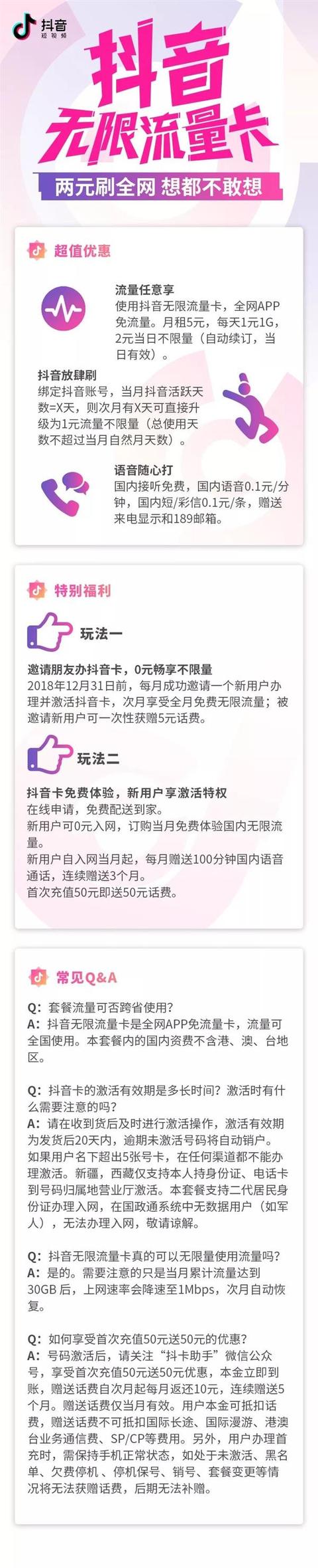 抖音流量卡怎么辦理？申請無限流量卡的流程步驟