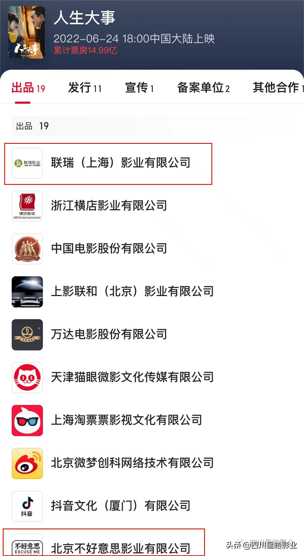 聯瑞影業老板是誰？聯瑞影業現階段生存狀態及行業地位分析