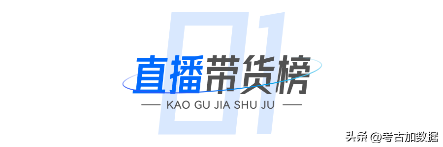 雙11直播帶貨排名？雙十一直播帶貨數據圖一覽