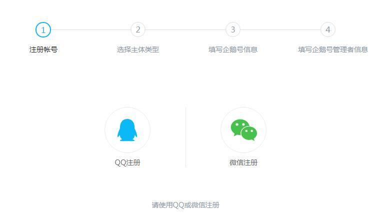 企鵝賬號注冊平臺（分享自媒體企鵝號最新最詳細(xì)的注冊步驟）