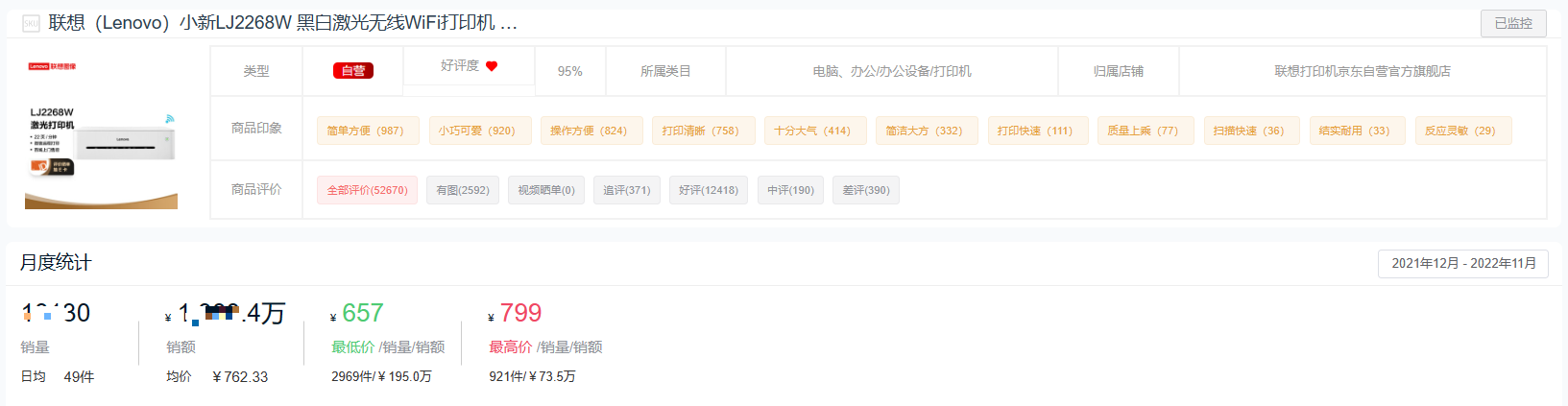 智能打印機哪個牌子好？2022年度打印機十大熱門品牌銷量排行榜