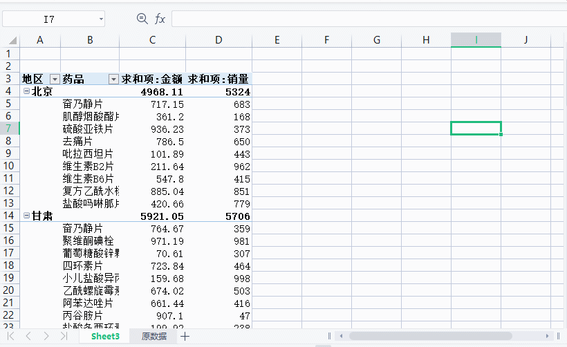 怎么做數(shù)據(jù)透視表？用Excel做數(shù)據(jù)透視表的行和列怎么確定？
