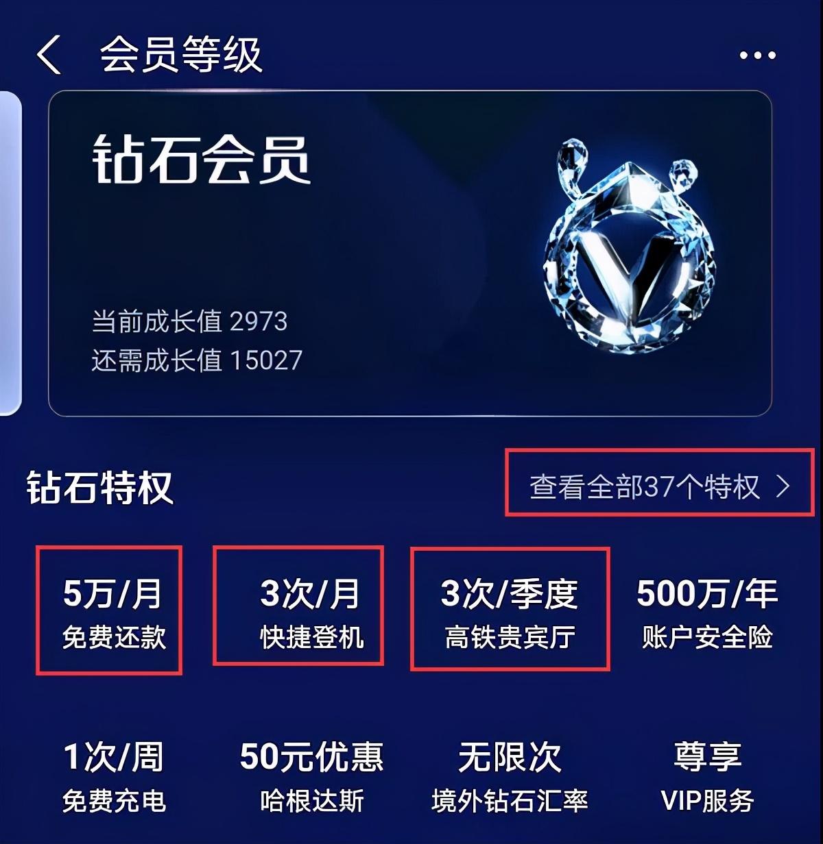 鉆石會員一年消費多少錢？支付寶鉆石會員和鉑金會員的區別