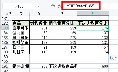 占比怎么計算公式是什么?excel產品所占百分比計算教程