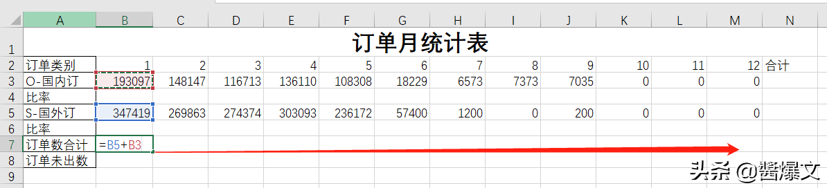 訂單匯總表怎么制作？個(gè)人制作數(shù)據(jù)統(tǒng)計(jì)圖表教程分享