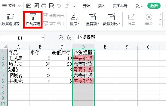 售罄和庫存不足的區別？商品售罄怎么提醒補貨