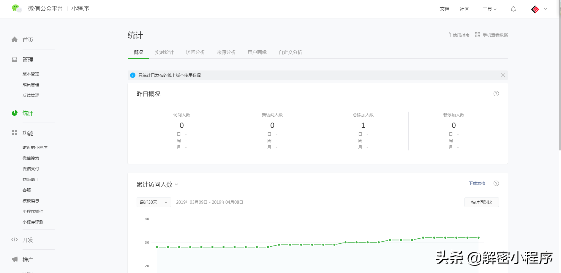 小程序管理后臺（微信后臺小程序管理系統(tǒng)使用教程）