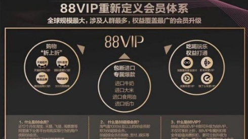 88vip是什么意思？淘寶88vip權益有哪些