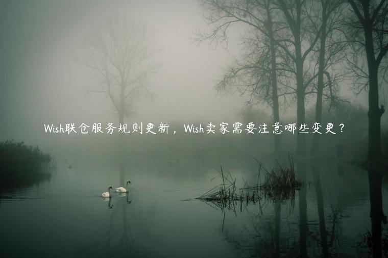 Wish聯(lián)倉服務規(guī)則更新，Wish賣家需要注意哪些變更？