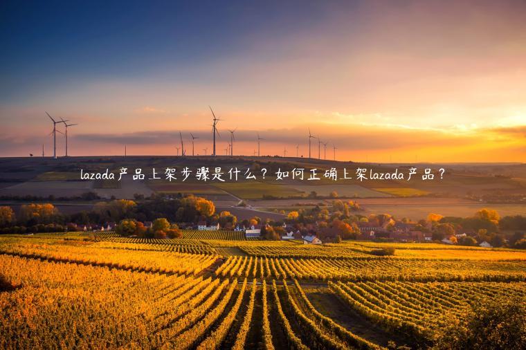 lazada產品上架步驟是什么？如何正確上架lazada產品？