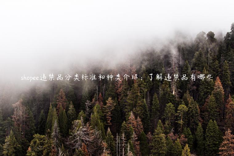 shopee違禁品分類標(biāo)準(zhǔn)和種類介紹：了解違禁品有哪些