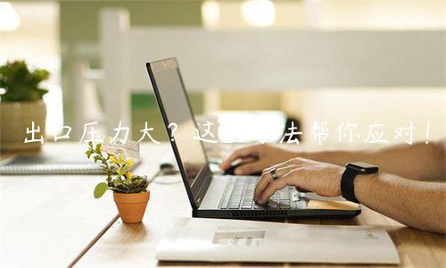 出口壓力大？這些方法幫你應對！