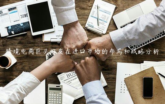 跨境電商巨頭蝦皮在進口市場的布局和戰略分析
