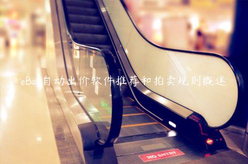eBay自動出價軟件推薦和拍賣規則概述