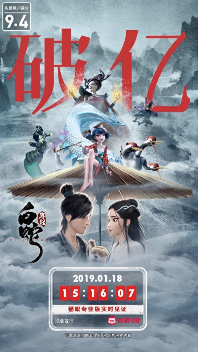 白蛇緣起票房多少，回本了嗎？白蛇緣起票房統(tǒng)計(jì)數(shù)據(jù)分享